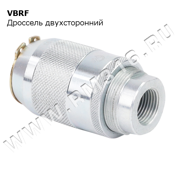 VBRF OLEOWEB дроссель гидравлический двухсторонний VBRF OLEOWEB дроссель гидравлический двухсторонний (без обратного клапана)